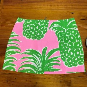 Pineapple Lilly Pulitzer Skirt